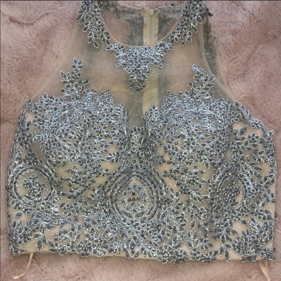 2 piece prom dress - Picture 4 of 5